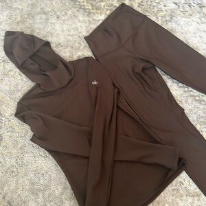 7/8 High-Waist Airlift Legging espresso